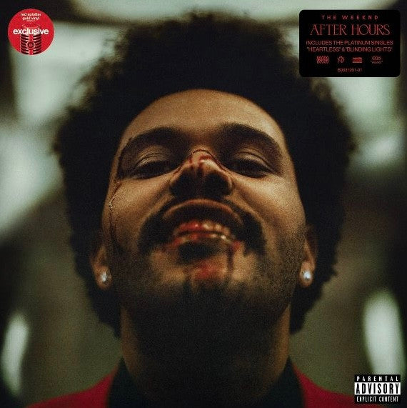 The Weeknd – After Hours (Target Exclusive, Gold w/ Red Splatter) 2LP