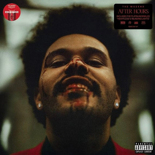 The Weeknd – After Hours (Target Exclusive, Gold w/ Red Splatter) 2LP