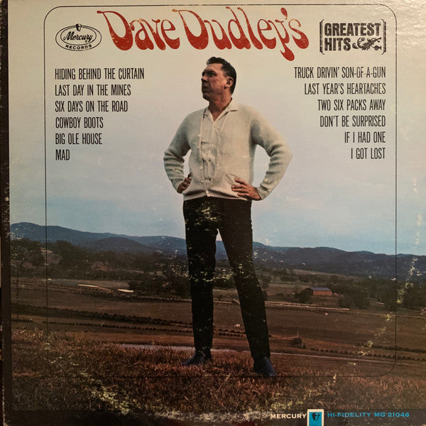 Dave Dudley – Greatest Hits (Mono) LP
