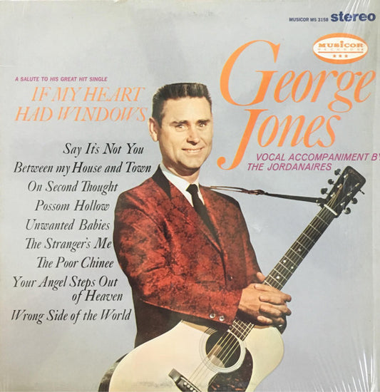 George Jones - If My Heart Had Windows LP