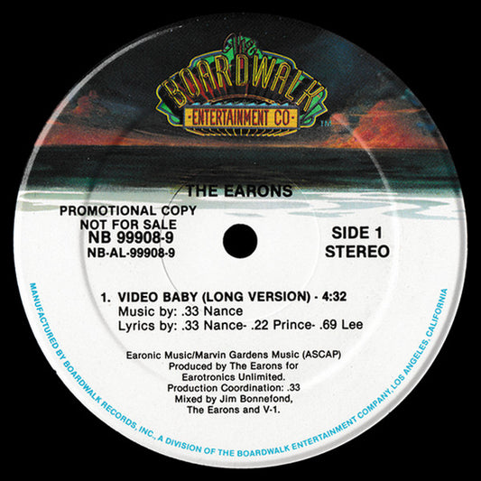 The Earons - Video Baby 12"