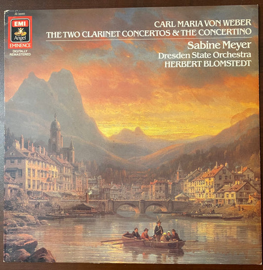 Sabine Meyer, Herbert Blomstedt – Carl Maria Von Weber: The Two Clarinet Concertos & the Concertino LP