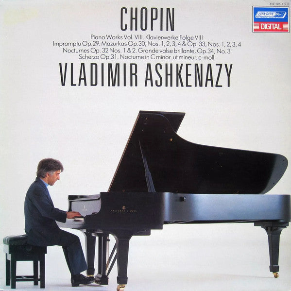 Chopin, Vladimir Ashkenazy – Piano Works Vol.VIII • Klavierwerke Folge VIII LP