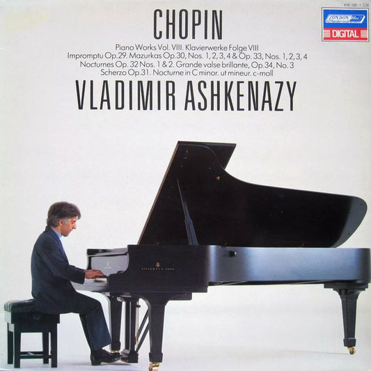 Chopin, Vladimir Ashkenazy – Piano Works Vol.VIII • Klavierwerke Folge VIII LP