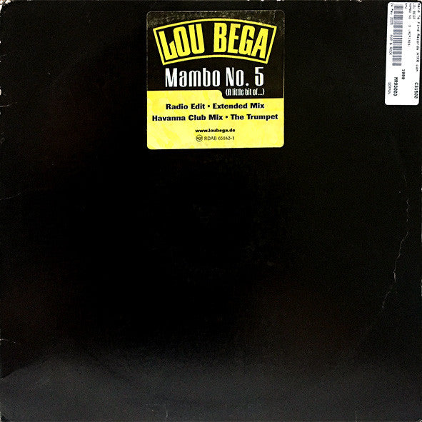 Lou Bega – Mambo No. 5 (A Little Bit Of...) 12"