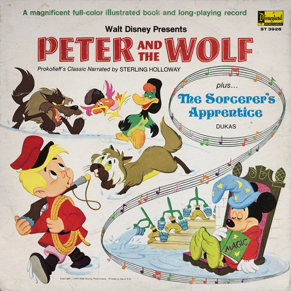 Sterling Holloway – Peter And The Wolf (Plus The Sorcerer's Apprentice) LP