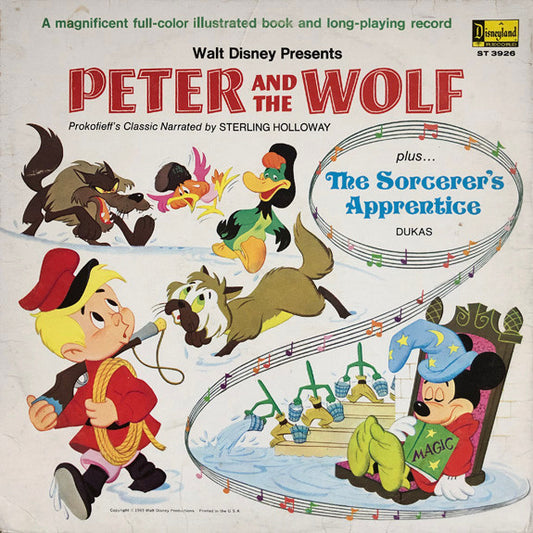 Sterling Holloway – Peter And The Wolf (Plus The Sorcerer's Apprentice) LP