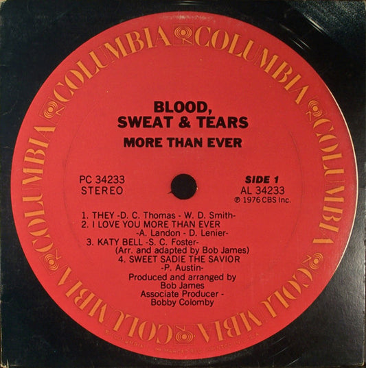 Blood, Sweat & Tears – More Than Ever LP