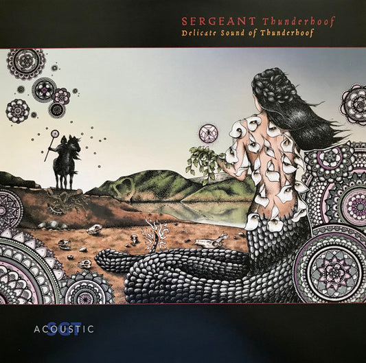 Sergeant Thunderhoof – Delicate Sound Of Thunderhoof (Transparent with Black/White Splatter) LP