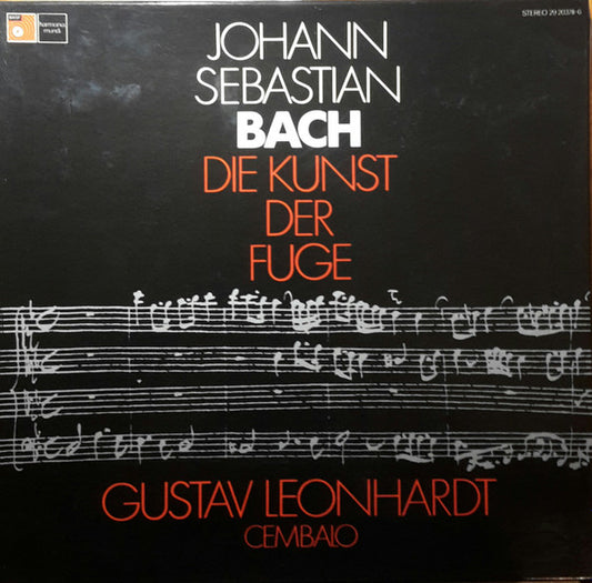 Bach / Gustav Leonhardt - Die Kunst Der Fuge 2LP