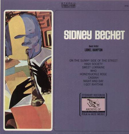 Sidney Bechet - Everest Records Archive Of Folk & Jazz Music LP