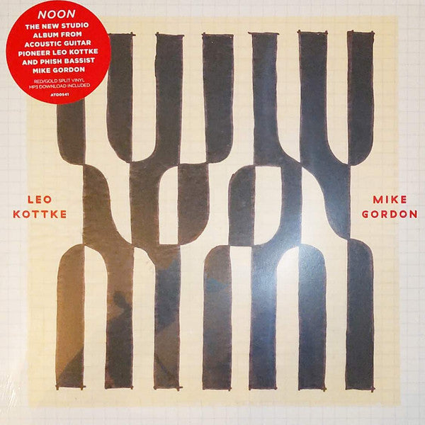Leo Kottke & Mike Gordon - Noon (Gold/red vinyl) LP