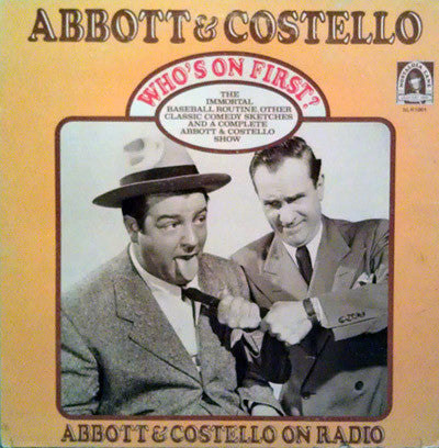 Abbott & Costello – Who's On First? LP