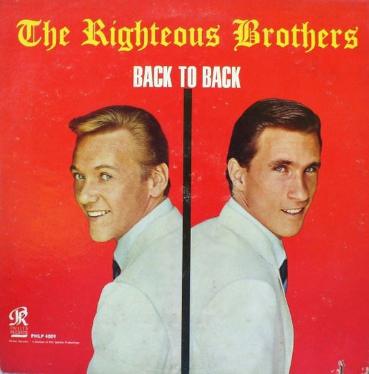 The Righteous Brothers – Back To Back LP