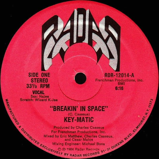 Key-Matic – Breakin' In Space 12"