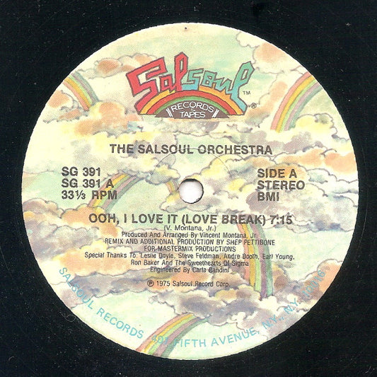 The Salsoul Orchestra – Ooh, I Love It (Love Break) 12"
