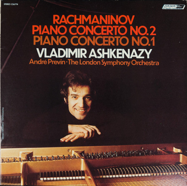 Rachmaninov - Vladimir Ashkenazy, André Previn ・ The London Symphony Orchestra – Piano Concerto No.2 / Piano Concerto No.1 LP