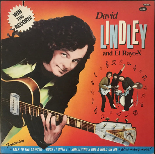 David Lindley And El Rayo-X – Win This Record! LP