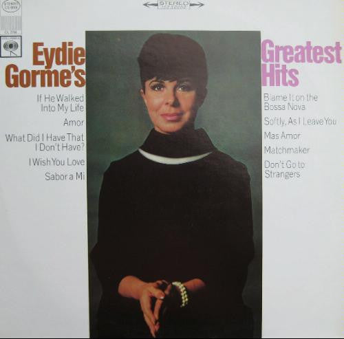 Eydie Gorme – Eydie Gorme's Greatest Hits LP