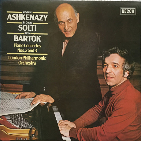 Vladimir Ashkenazy, Sir Georg Solti, Béla Bartók, London Philharmonic Orchestra – Piano Concertos Nos. 2 And 3 LP