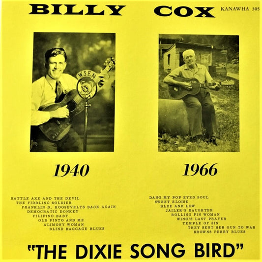 Billy Cox – The Dixie Song Bird LP
