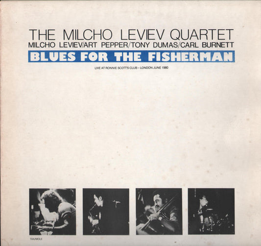 The Milcho Leviev Quartet ‎- Blues For The Fisherman LP