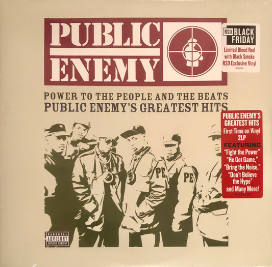 Public Enemy - Power To The People And The Beats (Red/smoke vinyl) 2LP