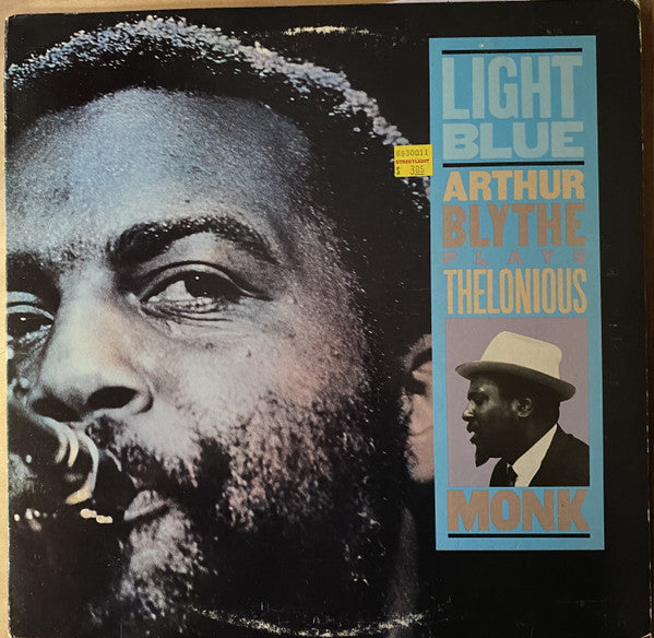 Arthur Blythe – Light Blue - Arthur Blythe Plays Thelonious Monk LP
