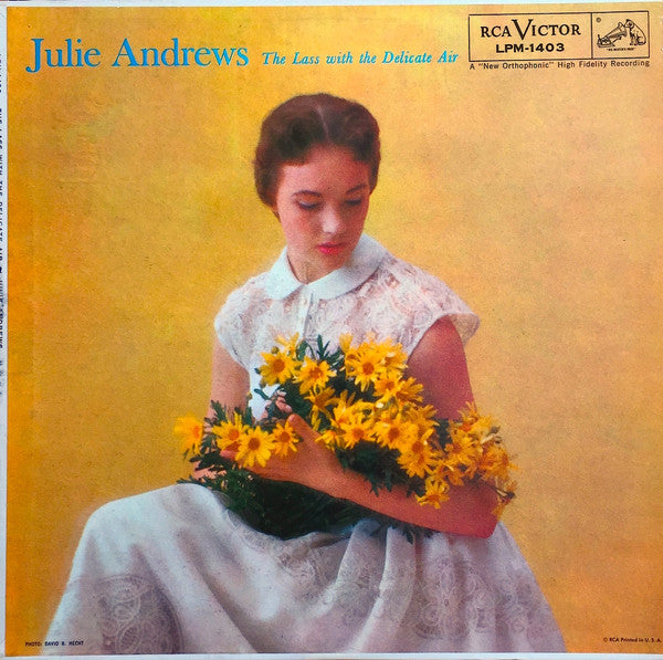 Julie Andrews – The Lass With The Delicate Air LP