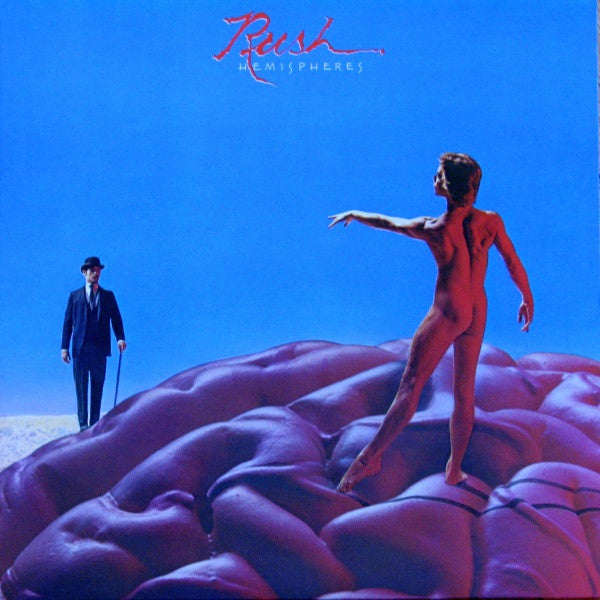 Rush – Hemispheres (Canadian Press, Red Transparent) LP