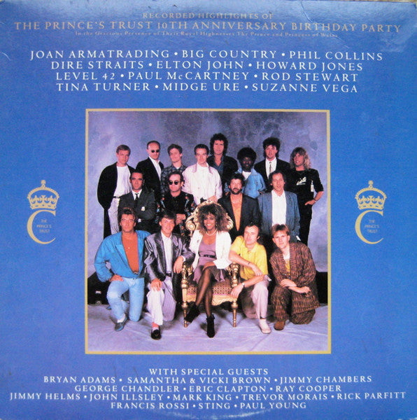 Various – Recorded Highlights Of The Prince's Trust 10th Anniversary Birthday Party LP