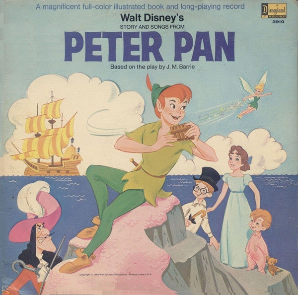 Disney – Story And Songs From Peter Pan LP
