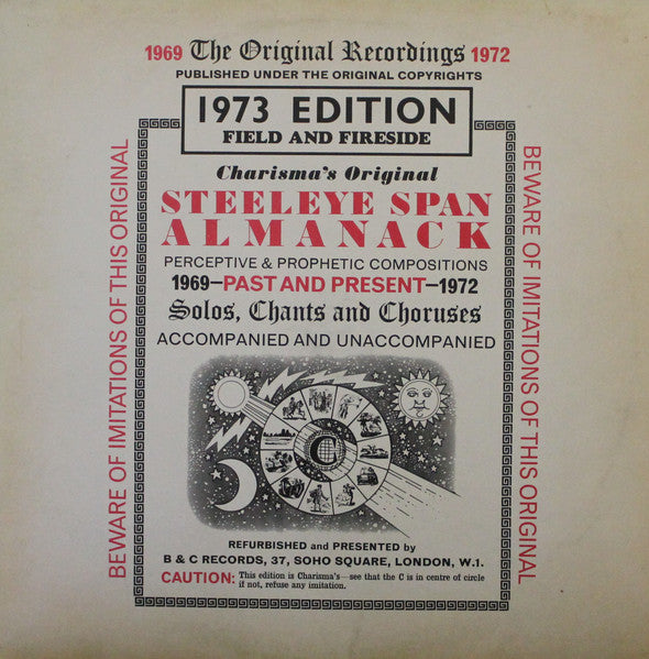 Steeleye Span – Almanack LP
