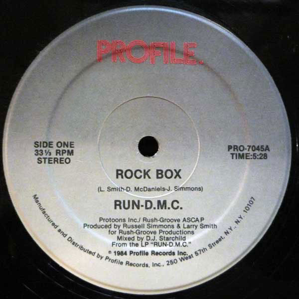 Run-D.M.C. – Rock Box 12"