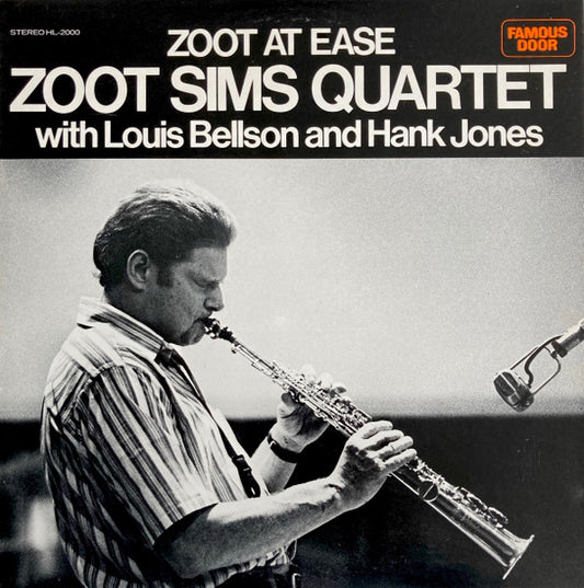 Zoot Sims Quartet – Zoot At Ease LP