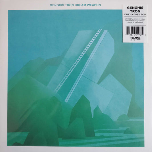 Genghis Tron – Dream Weapon (Blue & White Galaxy) LP