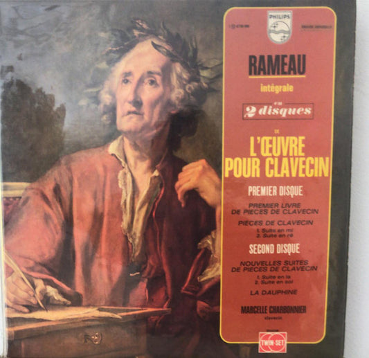 Rameau / Marcelle Charbonnier - L' Œuvre Pour Clavecin 2LP