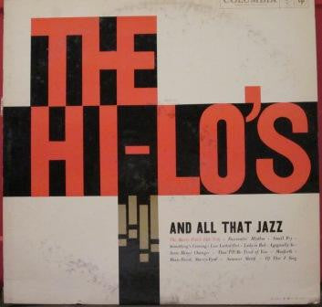 The Hi-Lo's With The Marty Paich Dek-Tette – And All That Jazz LP
