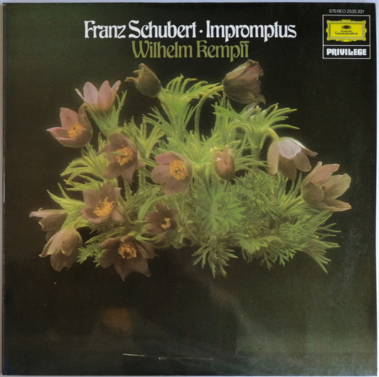 Wilhelm Kempff, Franz Schubert – Impromptus (Spain Pressing) LP