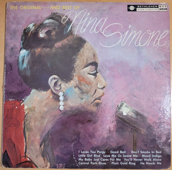 Nina Simone – Little Girl Blue (Reissue Mono, Red Label) LP
