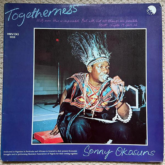 Sonny Okosuns – Togetherness LP