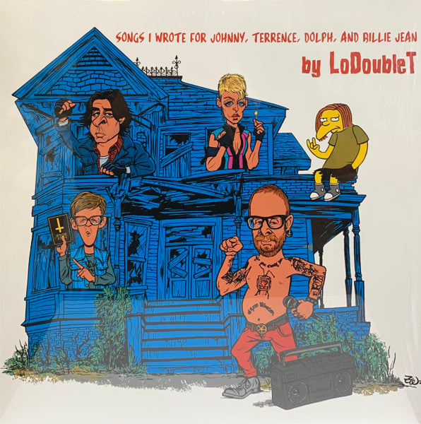LoDoubleT – Songs I Wrote For Johnny, Terrence, Dolph, And Billie Jean (Blue) LP