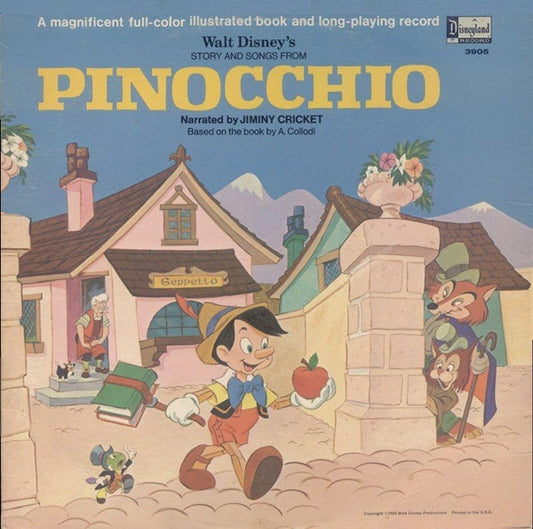 Story and Songs From Pinocchio LP