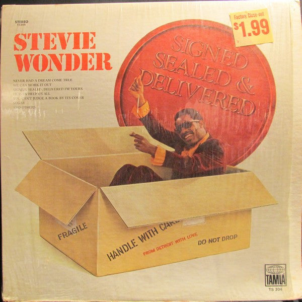 Stevie Wonder – Signed Sealed & Delivered LP