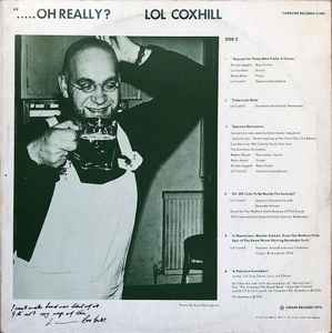 Stephen Miller / Lol Coxhill – The Story So Far...Oh Really? LP