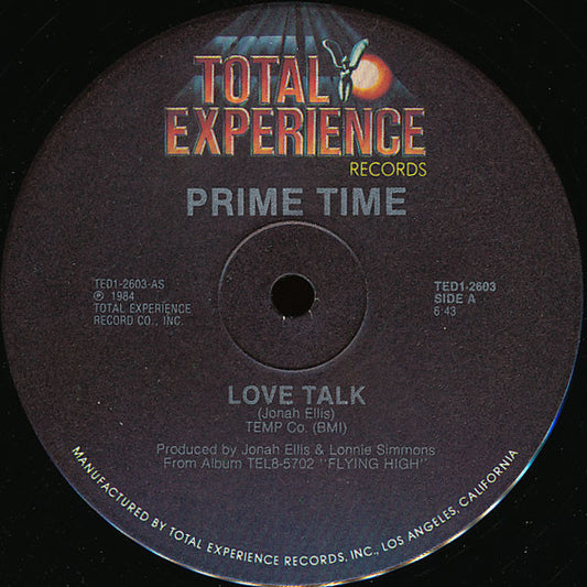 Prime Time – Love Talk 12"