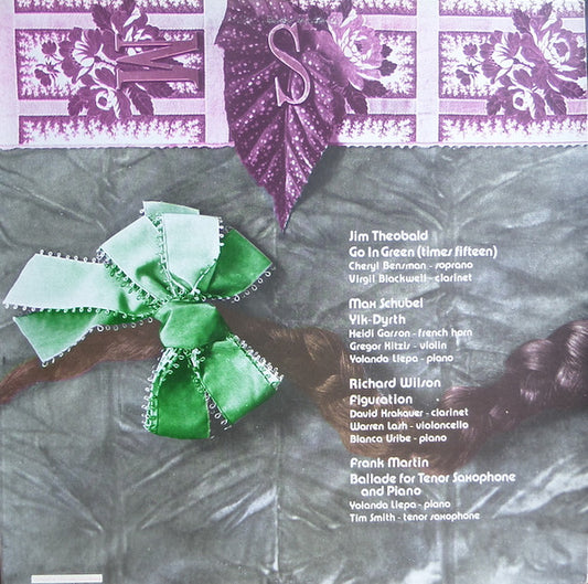 Various – Frank Martin / Max Schubel / Jim Theobald / Richard Wilson LP