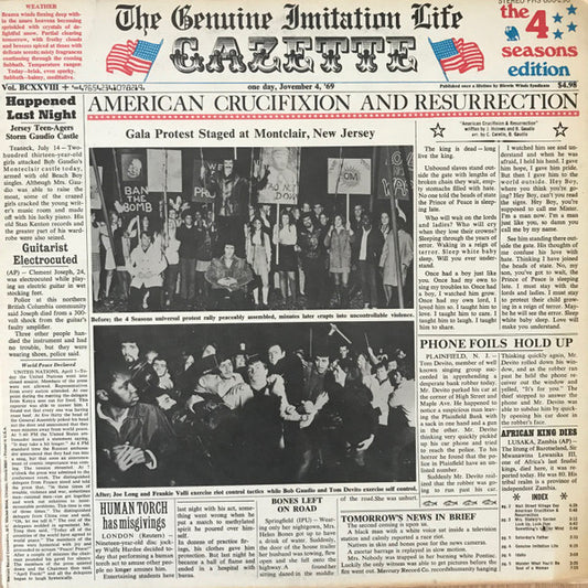 The 4 Seasons – The Genuine Imitation Life Gazette LP