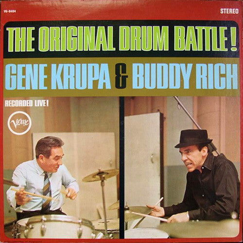 Gene Krupa & Buddy Rich – The Original Drum Battle! LP