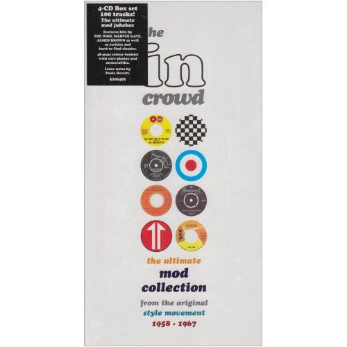 Various – The In Crowd (The Ultimate Mod Collection From The Original Style Movement 1958-1967) CD BOXSET
